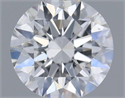 Natural Diamond 0.46 Carats, Round with Excellent Cut, D Color, SI2 Clarity and Certified by GIA