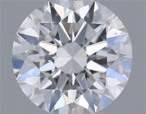 Picture of Natural Diamond 0.46 Carats, Round with Excellent Cut, D Color, SI2 Clarity and Certified by GIA