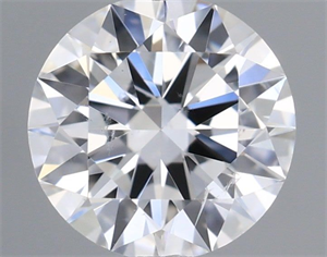 Picture of Natural Diamond 0.41 Carats, Round with Excellent Cut, E Color, SI2 Clarity and Certified by GIA