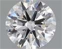 Diamante Natural 0.40 quilates, Redondo , Color H, claridad VS2 y certificado GIA