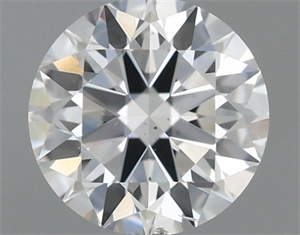 Picture of Natural Diamond 0.46 Carats, Round with Excellent Cut, G Color, SI2 Clarity and Certified by GIA