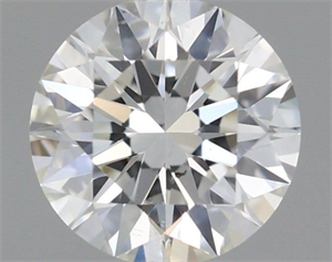 Picture of Natural Diamond 0.40 Carats, Round with Excellent Cut, I Color, SI1 Clarity and Certified by GIA