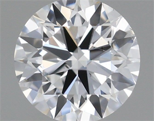 Picture of Natural Diamond 0.40 Carats, Round with Very Good Cut, E Color, SI2 Clarity and Certified by GIA