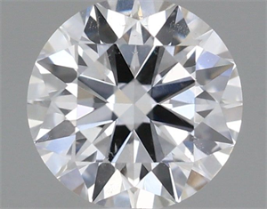 Picture of Natural Diamond 0.40 Carats, Round with Excellent Cut, E Color, SI2 Clarity and Certified by GIA