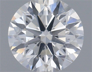 Picture of Natural Diamond 0.48 Carats, Round with Excellent Cut, F Color, SI1 Clarity and Certified by GIA