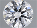 Natural Diamond 0.40 Carats, Round with Very Good Cut, D Color, SI2 Clarity and Certified by GIA