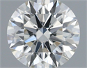 Natural Diamond 0.43 Carats, Round with Excellent Cut, I Color, SI1 Clarity and Certified by GIA