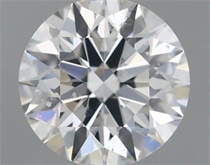 Picture of Natural Diamond 0.40 Carats, Round with Excellent Cut, F Color, SI2 Clarity and Certified by GIA