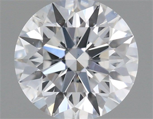 Picture of Natural Diamond 0.40 Carats, Round with Excellent Cut, E Color, SI2 Clarity and Certified by GIA