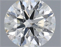 Natural Diamond 0.40 Carats, Round with Excellent Cut, J Color, SI2 Clarity and Certified by GIA