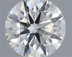 Picture of Natural Diamond 0.40 Carats, Round with Excellent Cut, J Color, SI2 Clarity and Certified by GIA