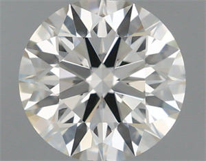 Picture of Natural Diamond 0.42 Carats, Round with Excellent Cut, M Color, VS2 Clarity and Certified by GIA