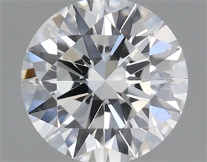 Picture of Natural Diamond 0.40 Carats, Round with Excellent Cut, F Color, SI1 Clarity and Certified by GIA