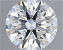 Natural Diamond 0.42 Carats, Round with Excellent Cut, E Color, I1 Clarity and Certified by GIA