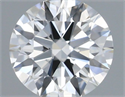 Natural Diamond 0.40 Carats, Round with Excellent Cut, I Color, VS2 Clarity and Certified by GIA