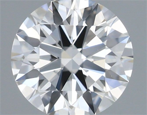 Picture of Natural Diamond 0.40 Carats, Round with Excellent Cut, I Color, VS2 Clarity and Certified by GIA