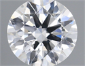 Natural Diamond 0.40 Carats, Round with Excellent Cut, E Color, SI1 Clarity and Certified by GIA