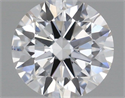 Natural Diamond 0.40 Carats, Round with Excellent Cut, H Color, VS2 Clarity and Certified by GIA