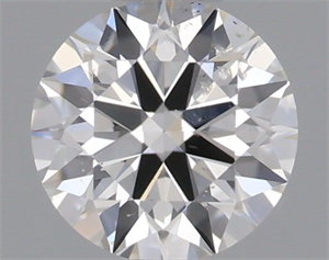 Picture of Natural Diamond 0.40 Carats, Round with Excellent Cut, I Color, SI2 Clarity and Certified by GIA