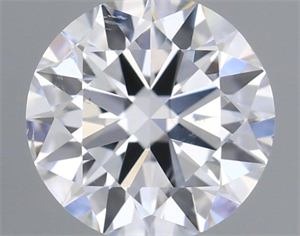 Foto Diamante Natural 0.40 quilates, Redondo , Color D, claridad SI2 y certificado GIA de