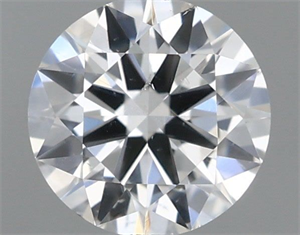 Foto Diamante Natural 0.40 quilates, Redondo , Color F, claridad SI1 y certificado GIA de