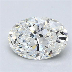 Picture of Natural Diamond 1.21 Carats, Oval with  Cut, G Color, VVS1 Clarity and Certified by GIA