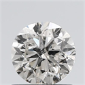 Diamante Natural 0.90 quilates, Redondo , Color J, claridad I1 y certificado GIA