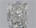Natural Diamond 2.01 Carats, Radiant with  Cut, G Color, SI2 Clarity and Certified by GIA