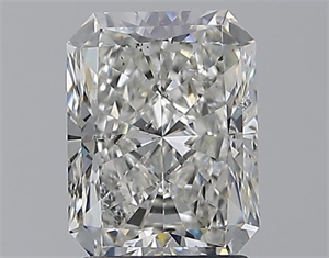 Picture of Natural Diamond 2.01 Carats, Radiant with  Cut, G Color, SI2 Clarity and Certified by GIA