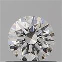 Diamante Natural 0.43 quilates, Redondo , Color F, claridad VS1 y certificado GIA