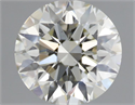 Natural Diamond 1.09 Carats, Round with Excellent Cut, J Color, VS1 Clarity and Certified by IGI