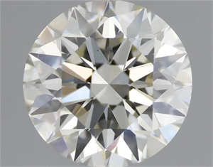Picture of Natural Diamond 1.09 Carats, Round with Excellent Cut, J Color, VS1 Clarity and Certified by IGI