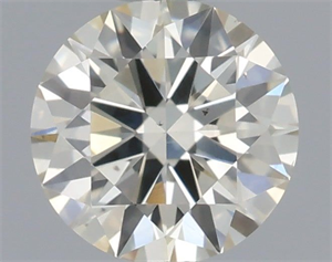Picture of Natural Diamond 0.41 Carats, Round with Excellent Cut, K Color, SI1 Clarity and Certified by IGI