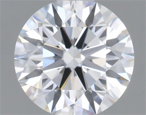 Picture of Natural Diamond 0.45 Carats, Round with Excellent Cut, E Color, VVS2 Clarity and Certified by GIA