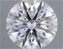 Natural Diamond 0.45 Carats, Round with Excellent Cut, E Color, VVS2 Clarity and Certified by GIA