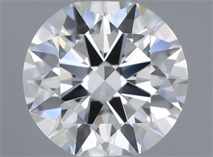 Foto Diamante Natural 0.45 quilates, Redondo , Color H, claridad VVS2 y certificado GIA de