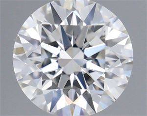 Foto Diamante Natural 0.45 quilates, Redondo , Color H, claridad VVS2 y certificado GIA de