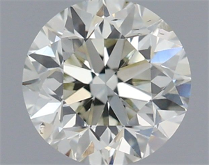 Foto Diamante Natural 0.72 quilates, Redondo , Color K, claridad SI1 y certificado IGI de