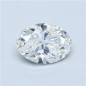 Picture of Natural Diamond 2.50 Carats, Oval with  Cut, F Color, VS2 Clarity and Certified by GIA