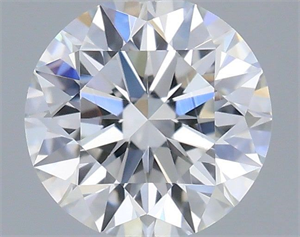 Picture of Natural Diamond 0.43 Carats, Round with Excellent Cut, E Color, VS2 Clarity and Certified by GIA