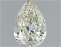 Natural Diamond 1.01 Carats, Pear with  Cut, J Color, SI1 Clarity and Certified by IGI