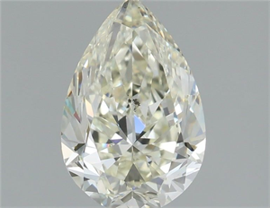 Picture of Natural Diamond 1.01 Carats, Pear with  Cut, J Color, SI1 Clarity and Certified by IGI