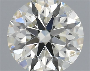 Picture of Natural Diamond 0.50 Carats, Round with Excellent Cut, J Color, SI2 Clarity and Certified by IGI