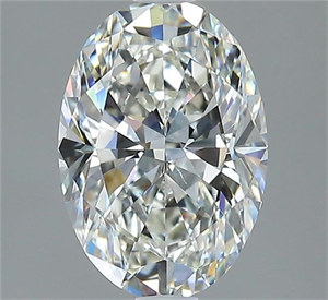 Picture of Natural Diamond 2.20 Carats, Oval with  Cut, I Color, SI1 Clarity and Certified by GIA