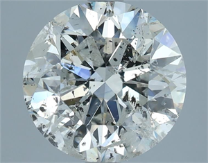 Foto Diamante Natural 3.04 quilates, Redondo , Color G, claridad I1 y certificado IGI de