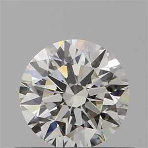 Picture of Natural Diamond 0.43 Carats, Round with Excellent Cut, H Color, VS1 Clarity and Certified by GIA