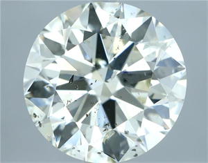 Foto Diamante Natural 4.01 quilates, Redondo , Color L, claridad SI2 y certificado IGI de