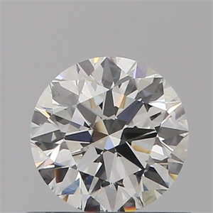 Picture of Natural Diamond 0.51 Carats, Round with Excellent Cut, I Color, VS2 Clarity and Certified by GIA