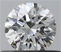 Natural Diamond 0.40 Carats, Round with Excellent Cut, G Color, VVS1 Clarity and Certified by IGI