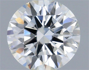 Foto Diamante Natural 0.50 quilates, Redondo , Color G, claridad VVS2 y certificado IGI de